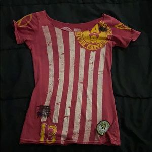 Red affliction shirt